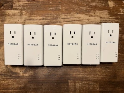 NETGEAR Powerline 1200+ Extra Outlet PLP1200S Ethernet (SIX) Extenders  - Image 1 of 3