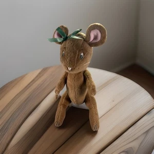 American Girl Angelina Ballerina 10 Zoll Alice Puppe Plüsch Tänzerin Maus mit Gelenken - Bild 1 von 9