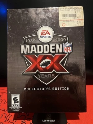 Xbox 360 Madden NFL 09 20th Anniversary Collector's Edition Complete Tested - Image 1 of 4
