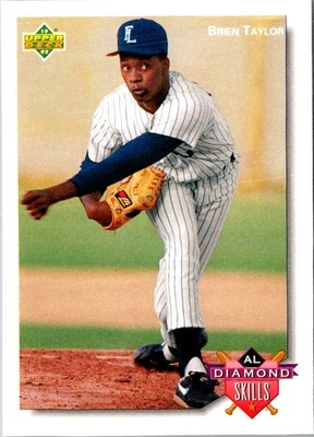 1992 Upper Deck Minors Brien Taylor #57 Fort Lauderdale Yankees Baseball Card - Image 1 of 2