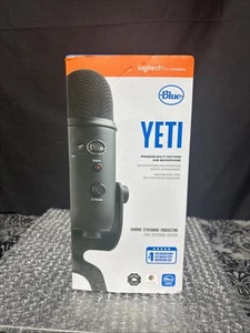 NEW SEALED - Logitech Blue Yeti Premium Multi-Pattern USB Condenser Microphone - Picture 1 of 4