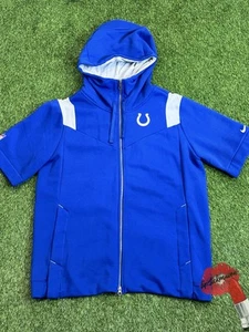 NFL Indianapolis Colts Nike Jacket XL Short Sleeve CW9996-432 On Field Football - Picture 1 of 21