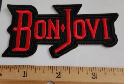 Bon Jovi Band Logo Embroidered Sew/Iron On Patch