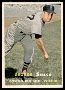 1957 Topps #229 George Susce Boston Red Sox VG-VGEX - Picture 1 of 2