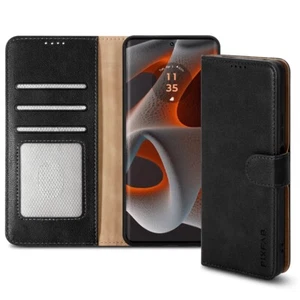 Case For Motorola Moto G35 G55 G75 G85 E14 RFID Leather Wallet Flip Phone Cover - Picture 1 of 82