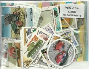 Lot timbres thematique " Autos" - Imagen 1 de 1