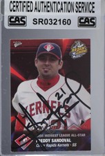 2005 Midwest League All-Star Game Freddy Sandoval #31 CAS Certified Sealed Auto