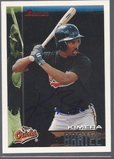 Baltimore Orioles KIMERA BARTEE Signed Card