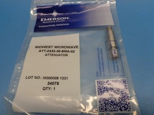 (1) ATENUADOR MICROONDAS MEDIO OESTE ATT-0333-30-SMA-02 30dB SMA HOMBRE/MUJER - Imagen 1 de 2