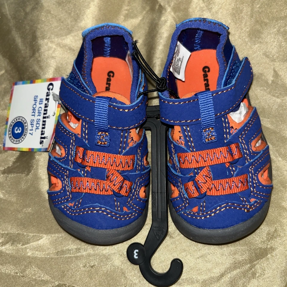 Nuevos zapatos con etiquetas Garanimals niños pequeños talla 3 Foto 1 de 1