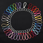 40 Colors Handmade Leather Rope Keychain Car Key Chain Trinket Bag Accessor-QU