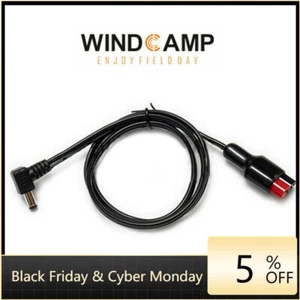 WINDCAMP Right Angle DC Power Cable Lead for ICOM IC-705 Transceiver - Zdjęcie 1 z 8