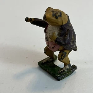 Vintage Timpo Beatrix Potter miniature Jeremy Fisher lead Frog Figure  c1950s - Picture 1 of 11