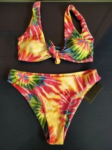 BIKINI DA DONNA A FANTASIA TAGLIA M MAI USATO* - Foto 1 di 1
