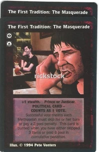 The First Tradition: The Masquerade x2 Jyhad Lote D VTES - Imagen 1 de 1