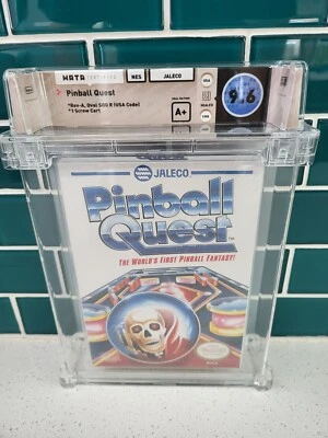 Pinball Quest NES Wata 9.6 A+ - Image 1 of 2