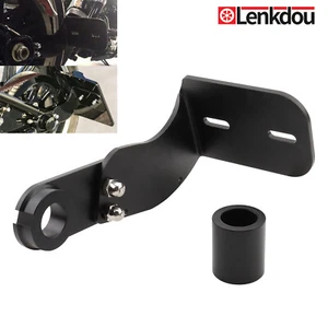 Side Mount License Plate Holder Relocator Bracket For Harley Fat Boy FLFBS 2018+ - Foto 1 di 7