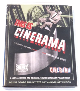 This Is Cinerama Deluxe Blu-Ray & DVD Combo 2012 Flicker Alley Smilebox Used- VG - Picture 1 of 15