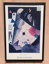 Wassily Kandinsky  TENSION EN HAUTEUR 1924 Print LARGE FRAME 1992  44" x 30.5"