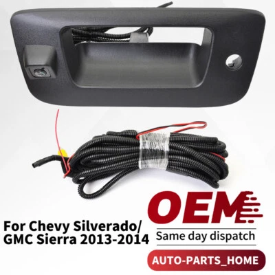 Cámara con manija de puerta trasera de respaldo para GMC Sierra 1500 2500HD 3500HD 07-13 22755304 Foto 1 de 4