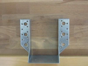 Balkenschuhe TYP A Stahl verzinkt Holzverbinder Flansch aussen mit Zulassung  - Bild 1 von 6