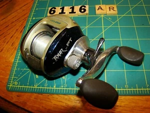 V6116 AR QUANTUM PT PRO TOUR TE1160PT BLUE BAITCASTER FISHING REEL - Picture 1 of 5