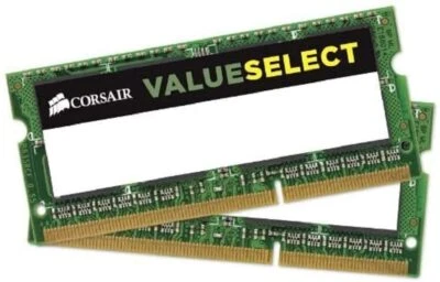 Corsair 8GB DDR3L 1600MHz 2x4GB SO-DIMM Notebook RAM CAS 9 1.35V 204-pin Grün - Imagen 1 de 2