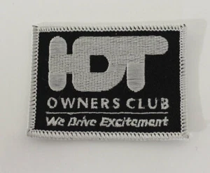 HDT Owners Club Cloth Patch We Drive Excitement Holden Dealer Team Genuine - Picture 1 of 1