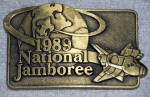1989 National Boy Scout Jamboree Belt Buckle - Picture 1 of 1