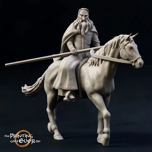 Mago Malvado Jinete - Figuras De 28mm Tabletop - SDLA D&D Pathfinder DSA - Imagen 1 de 1