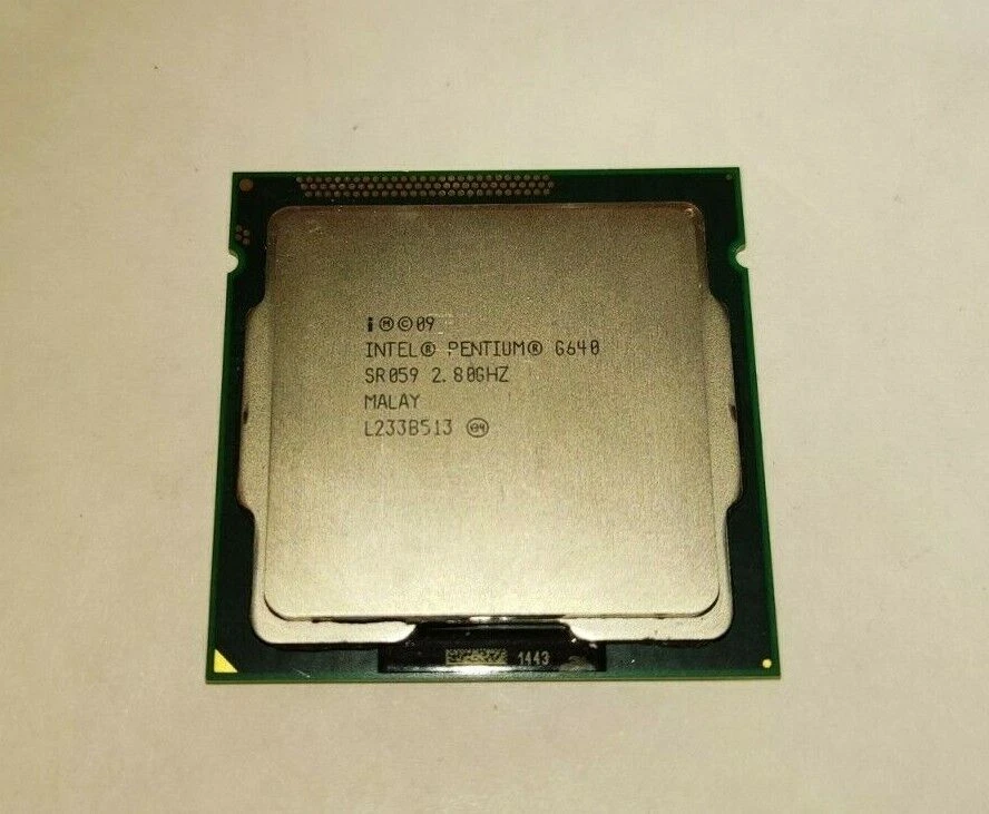 HP Intel Pentium G640, 2.8 GHZ, 3-MB L3 CACHE - Image 1 of 2