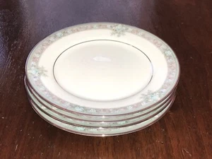 "LOTE DE 4 PLATOS DE PAN NORITAKE LEGENDARIO LUNCEFORD 6-3/8"" de colección años 80-90 usados en excelente estado" - Imagen 1 de 6