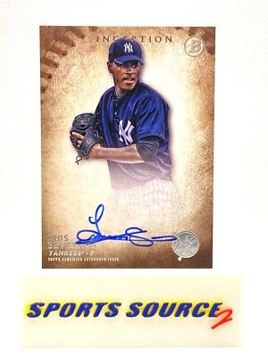 Luis Severino 2015 Topps Inception Baseball Autograph Rookie Card RC #PA-LS - Image 1 of 2