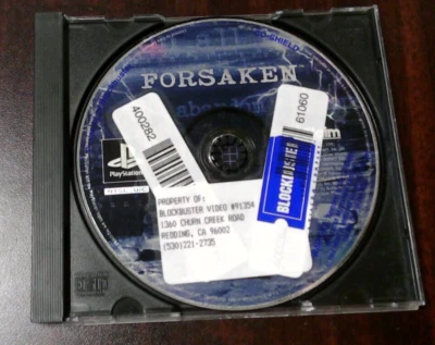 Forsaken (Sony PlayStation 1, PS1 1998) - Disc Only - Image 1 of 2