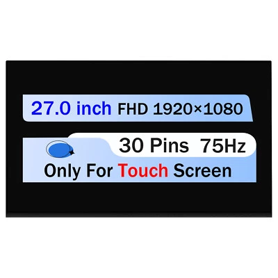 Replacement 27.0" for HP N43703-002 LED LCD Touch Screen Display FHD 1920×1080 - Bild 1 von 2