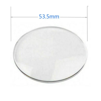 Pieza de repuesto de pinza de esfera tapa de cristal curvado 53,5 mm de diámetro piezas de repuesto Foto 1 de 4