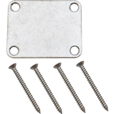 Neck Plate, Gotoh, Relic, Aged Chrome - Image 1 of 2