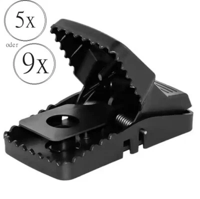 Rattenfalle Schlagfalle Mausefalle Groß Ratten Falle Köderfalle Tierfalle Maus - Bild 1 von 4