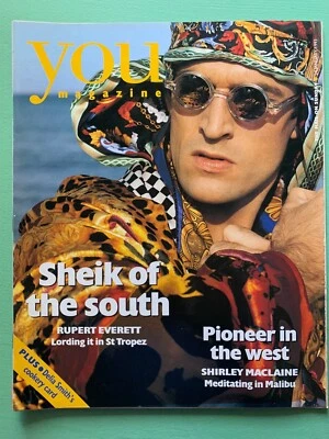 YOU mag 24-January-1993 RUPERT EVERETT Bruce Payne Winona Ryder Shirley MacLaine - Image 1 of 3