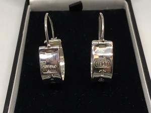 GENUINE Tiffany 1837™ Sterling Silver Wide Hoop Earrings