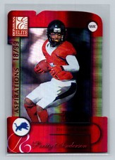 2001 Donruss Elite Scotty Anderson  Aspirations Detroit Lions