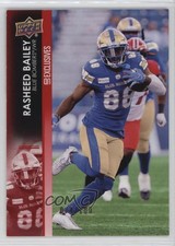 2022 Upper Deck CFL Exclusives /100 Rasheed Bailey #157