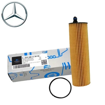 Original Mercedes-Benz Oil Filter A6541801100 Ce CLS Gle S-CLASS OM654 OM656 - Image 1 of 4