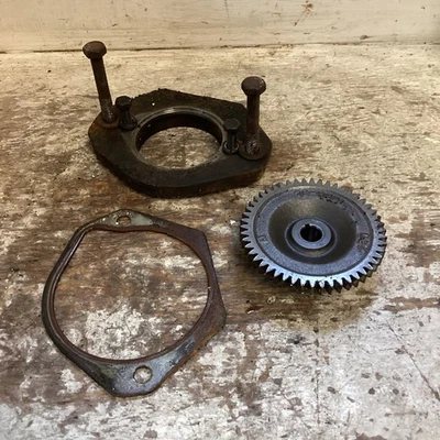 Adaptador y engranaje de bomba de dirección asistida Cat 3126 para oruga de freno hidráulico Foto 1 de 4