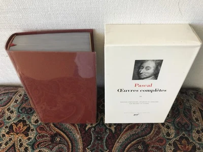 LA PLÉIADE      PASCAL     OEUVRES  COMPLÈTES   II (2)   1999   NOUVELLE ÉDITION - Photo 1/4