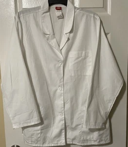 Dickies White Unisex Lab Jacket  2xl - Picture 1 of 4