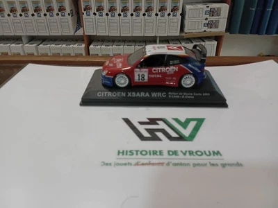 Miniature 1/43 - CITROËN XSARA WRC #18 - Rallye Monte-Carlo 2003 - S. LOEB / D. - Photo 1/4