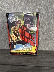NEW** The Return of the Vampire Used DVD 1944 Horror Terror Bela Lugosi. - Imagen 1 de 3