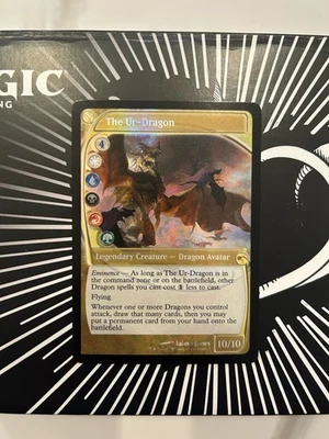 MTG ** IN HAND, SHIPS QUICK ** The Ur-Dragon (Future Sight) ** FOIL ** - Image 1 of 2