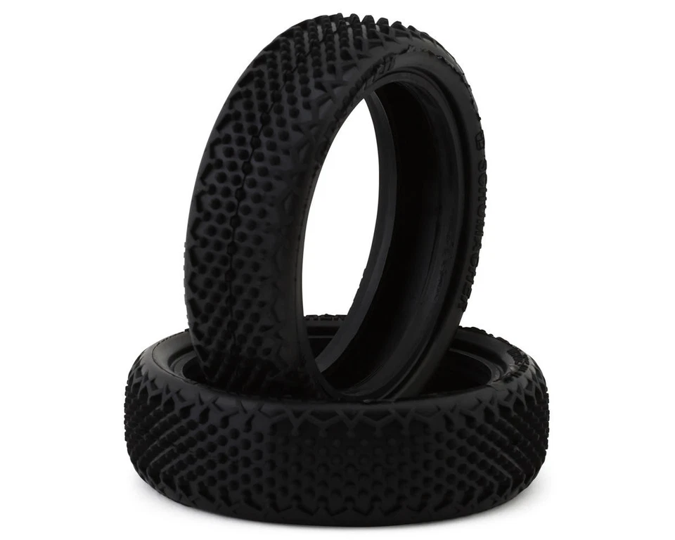 Schumacher U6906 Splinter 1/10 2wd Tyres Front Yellow (Pair)